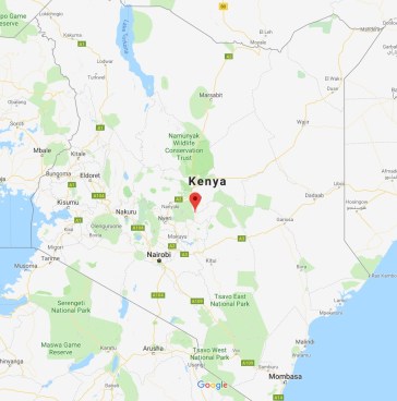 Kenya with Chogoria dot